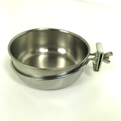 Stainless Steel Water & Feeding Bowl - 100ml