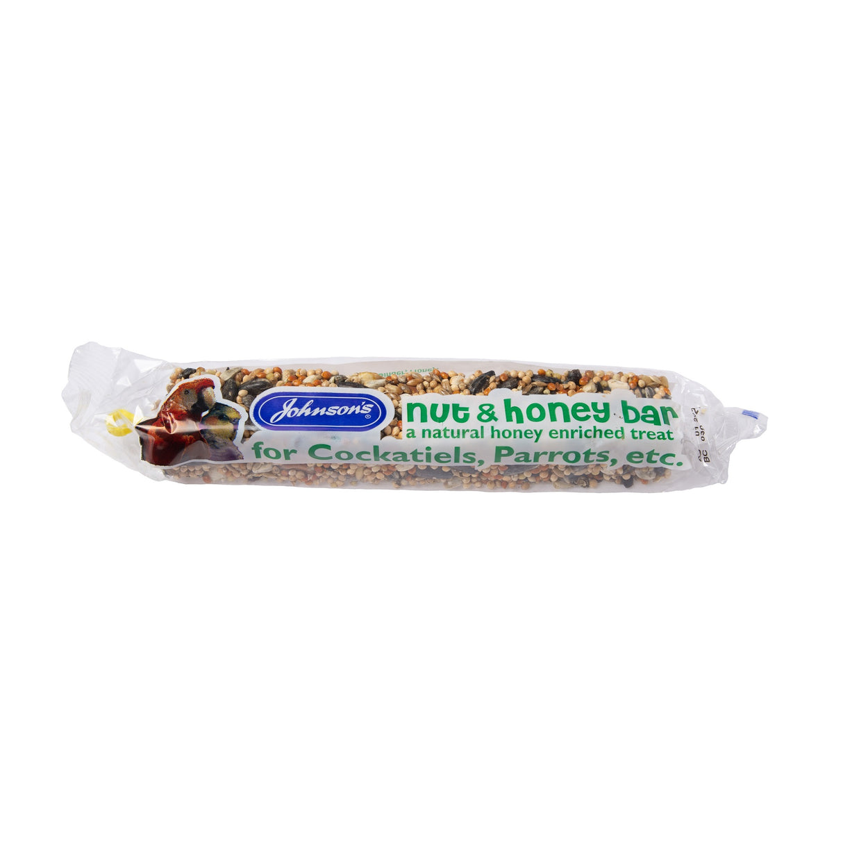 Johnson's Nut & Honey Bars for Cockatiels & Parrots