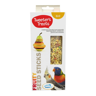 Tweeter's Treats Seed Sticks for Parrots - Fruity